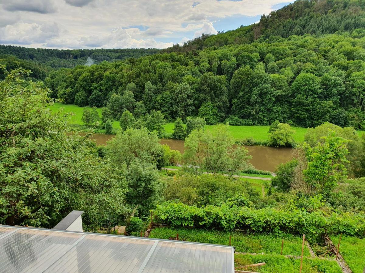 Ferienwohnung Lahnblick Weilburg Bagian luar foto