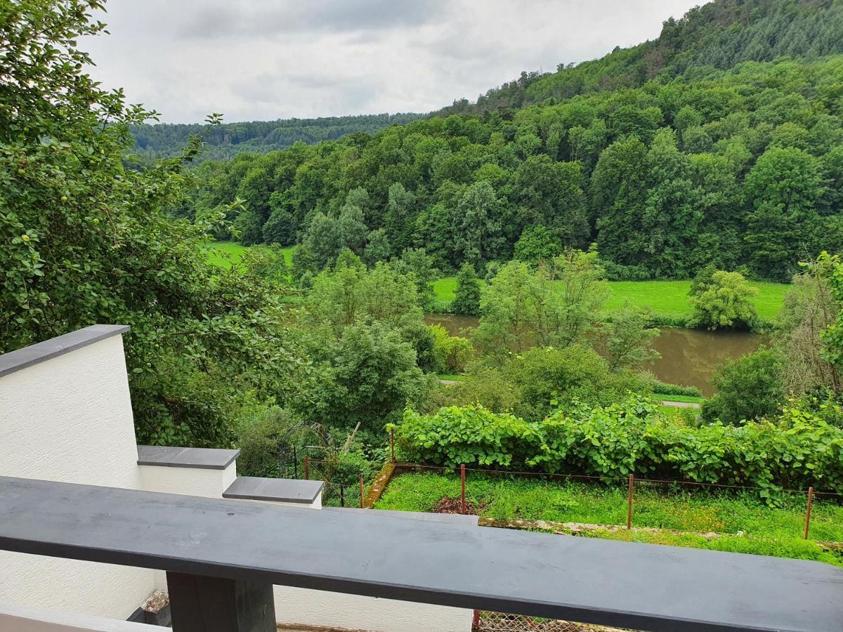 Ferienwohnung Lahnblick Weilburg Bagian luar foto
